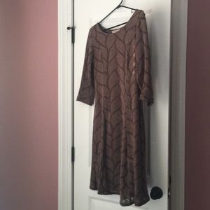 Sheragano Noir Dress